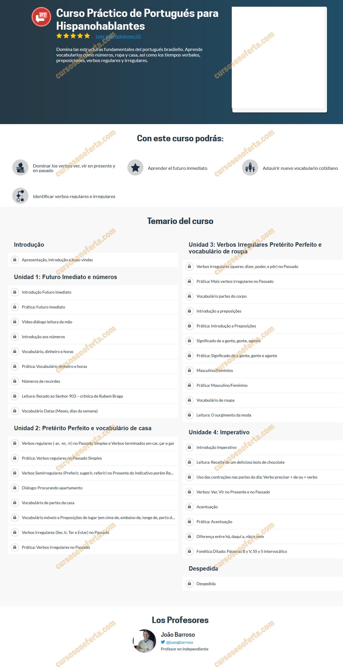 Curso Práctico de Portugués para Hispanohablantes