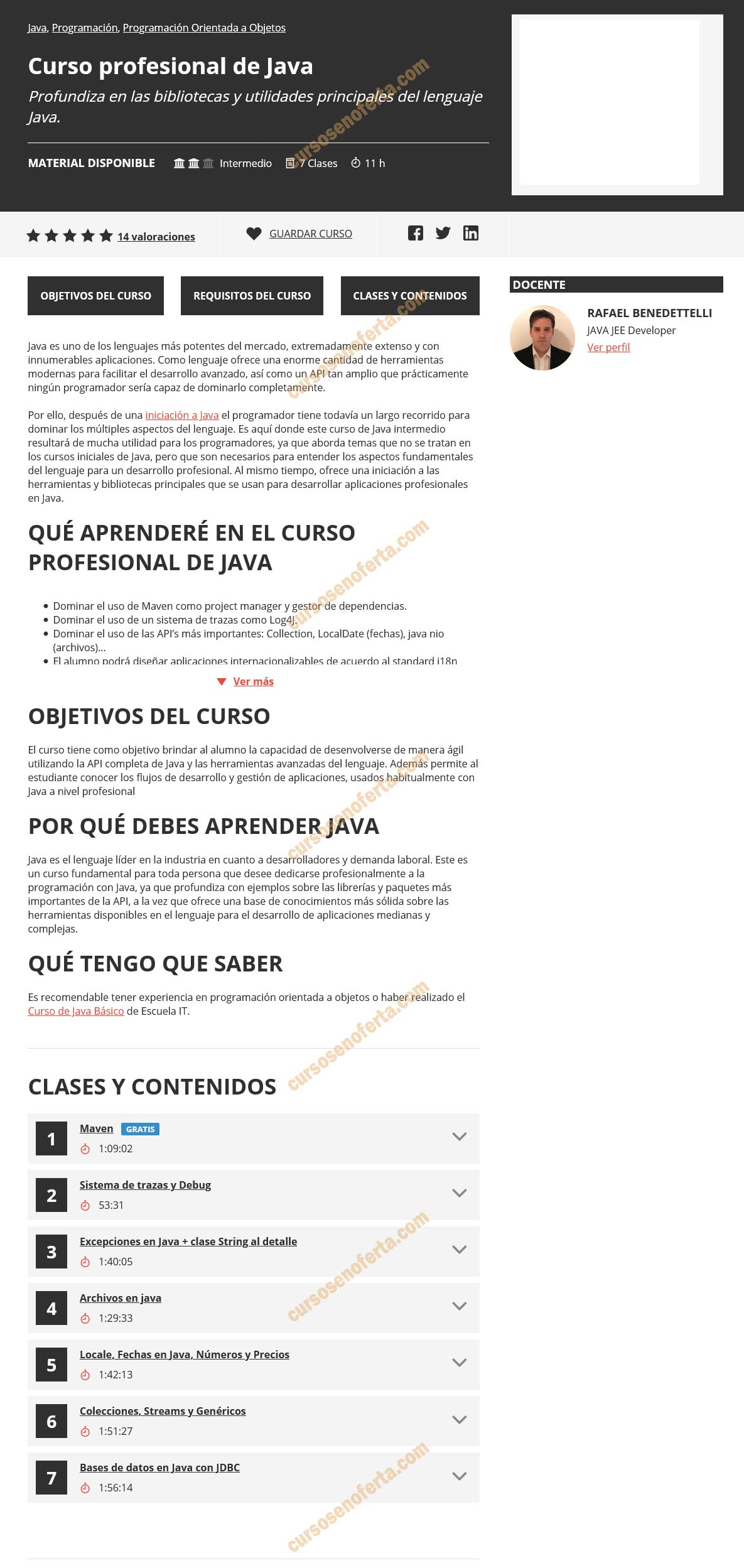 Curso Profesional de Java