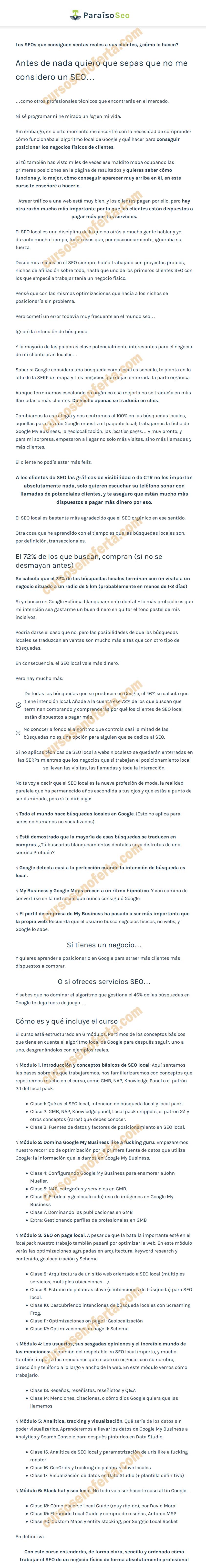 Curso SEO Local