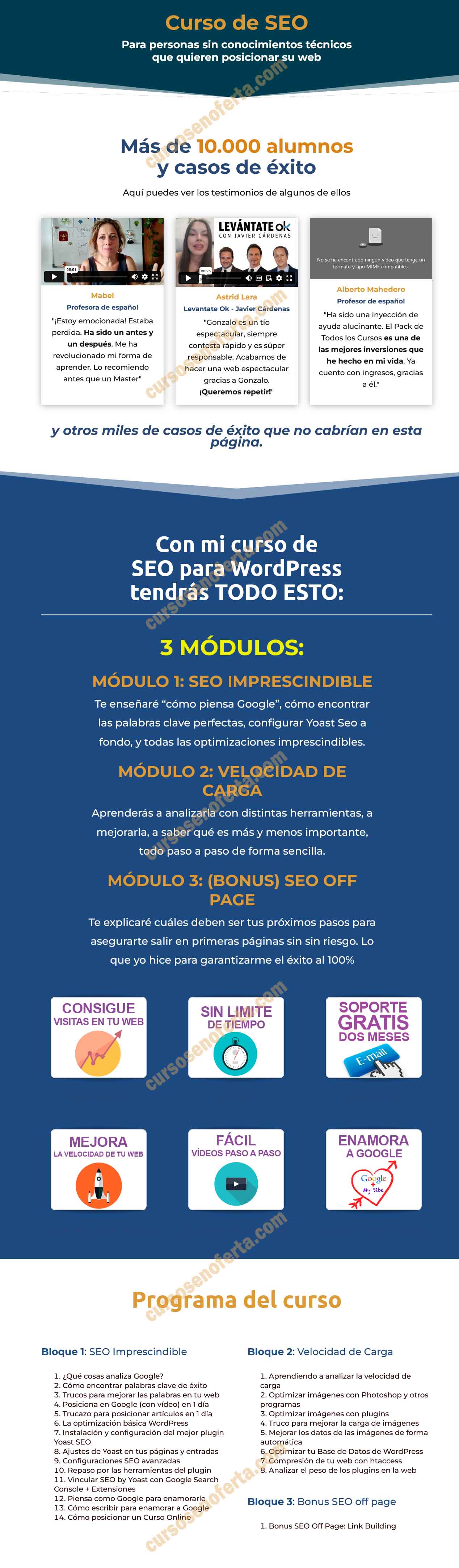 Curso SEO para WordPress - gonzalo de la campa