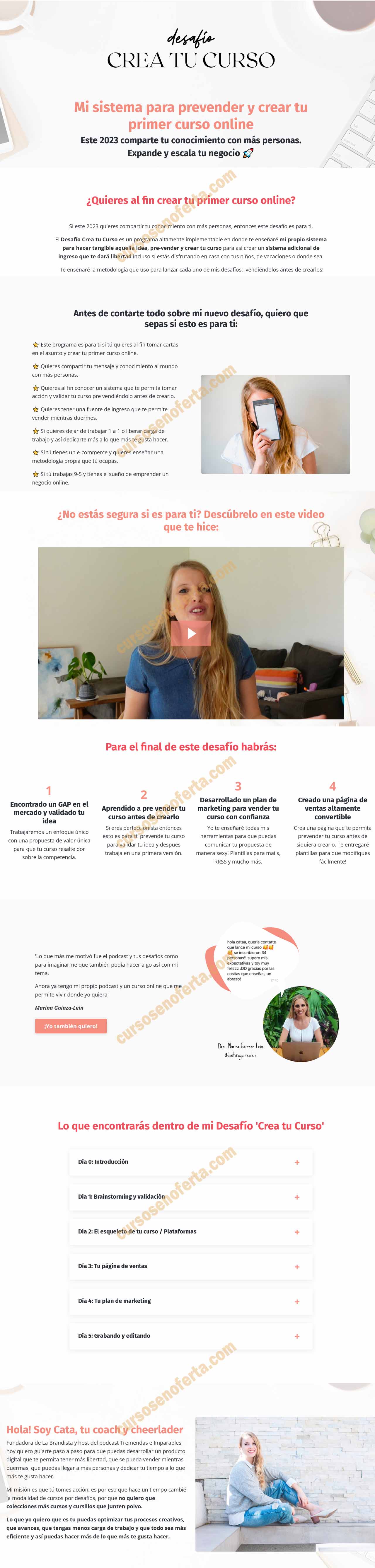 Desafío crea tu curso - La Brandista