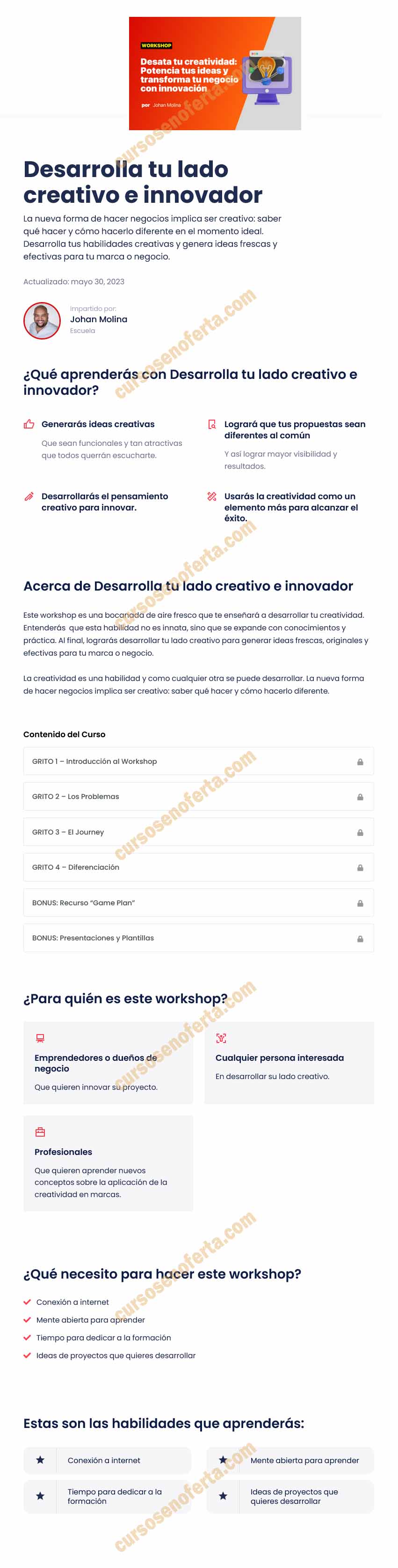 Desarrolla tu lado creativo e innovador