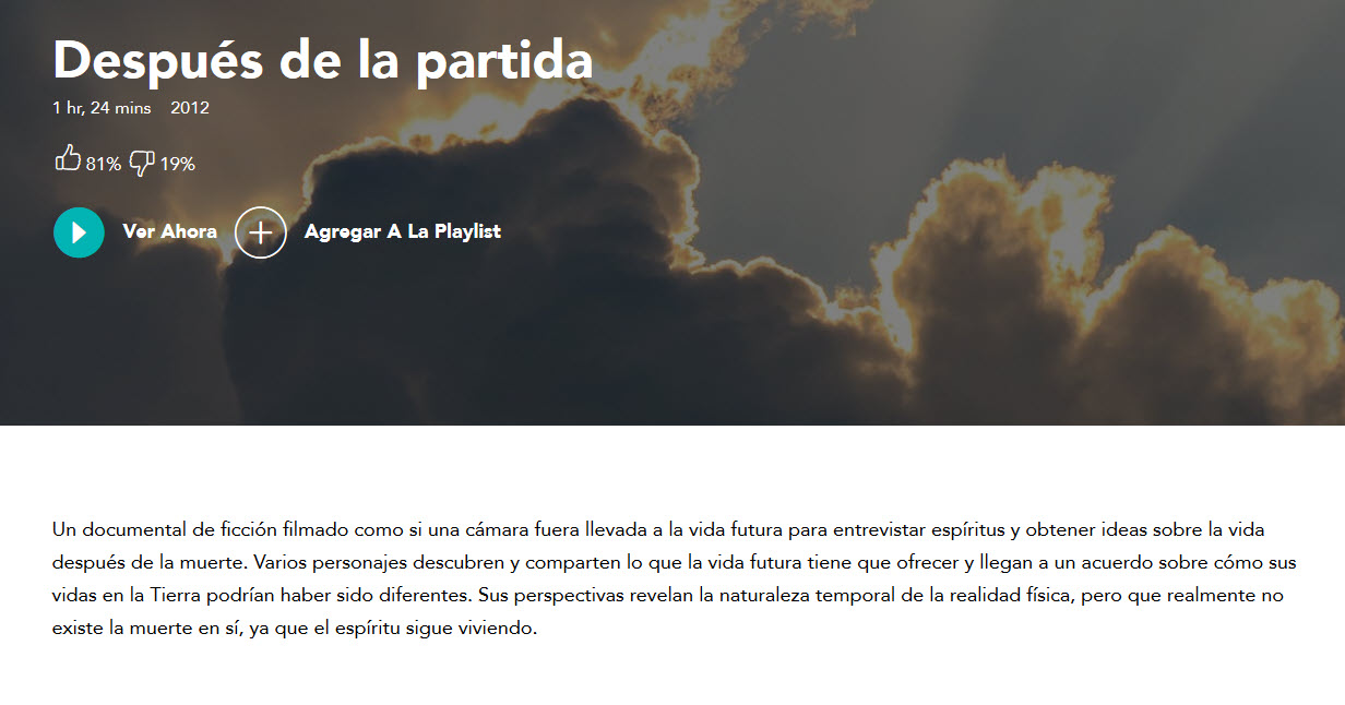 Después de la partida - gaia