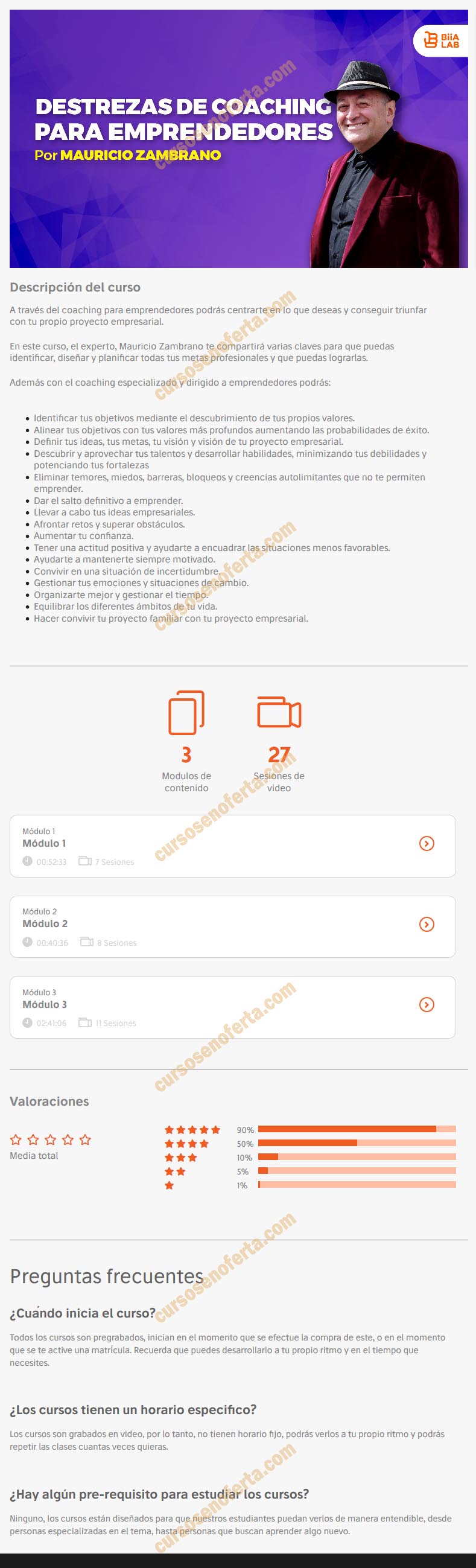 Destrezas de Coaching Para Emprendedores