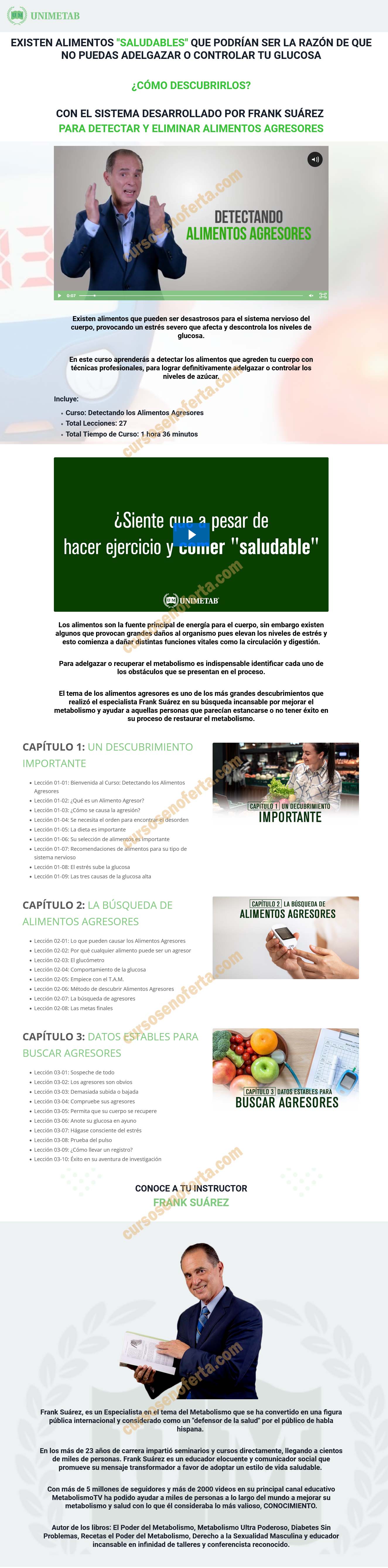 Detectando alimentos agresores - frank suarez