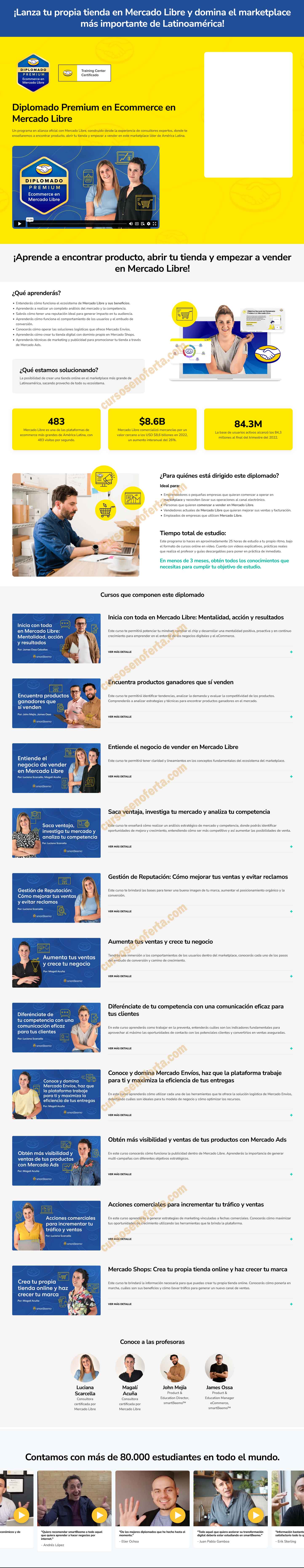 Diplomado Premium en Ecommerce en Mercado Libre - Smartbeemo