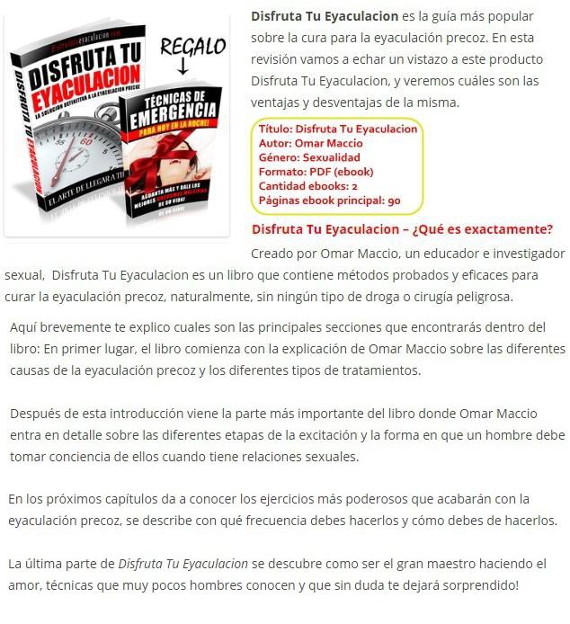 disfruta tu eyaculación
