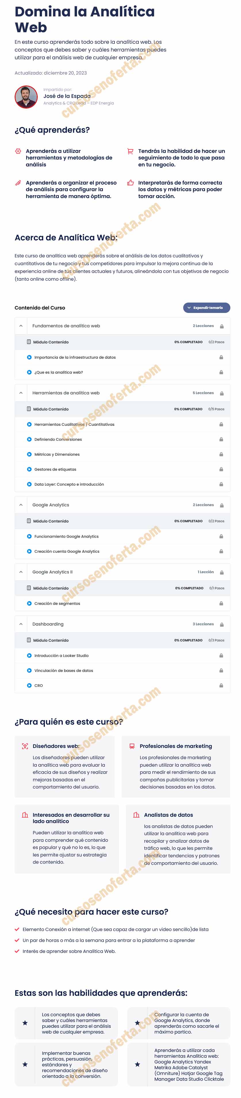 Domina la Analítica Web - convierte más