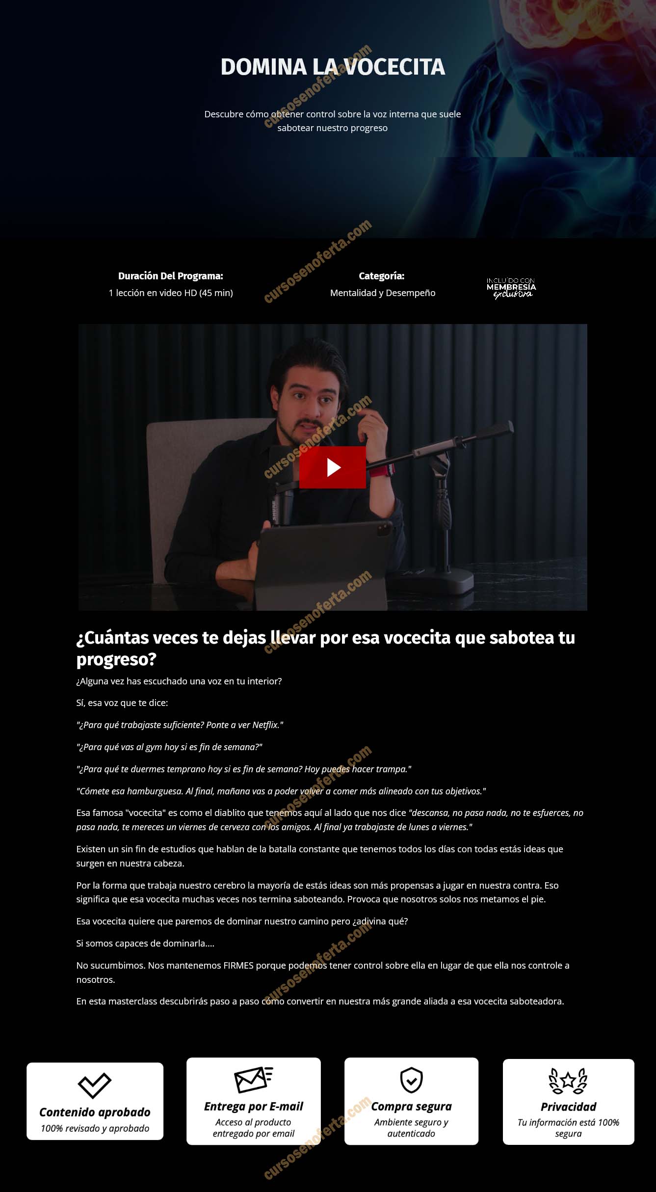 Domina la Vocecita - gustavo vallejo