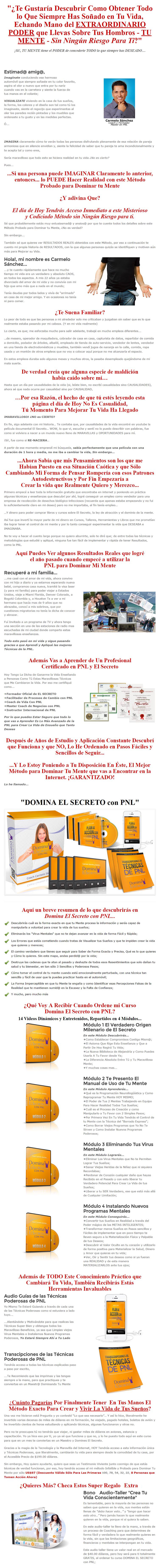 Domina El Secreto con PNL