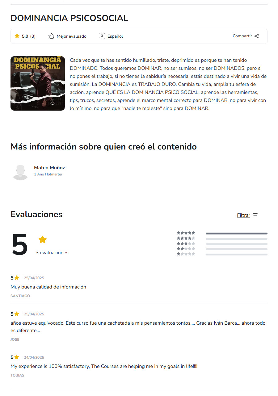 Dominancia Psicosocial - mateo muñoz