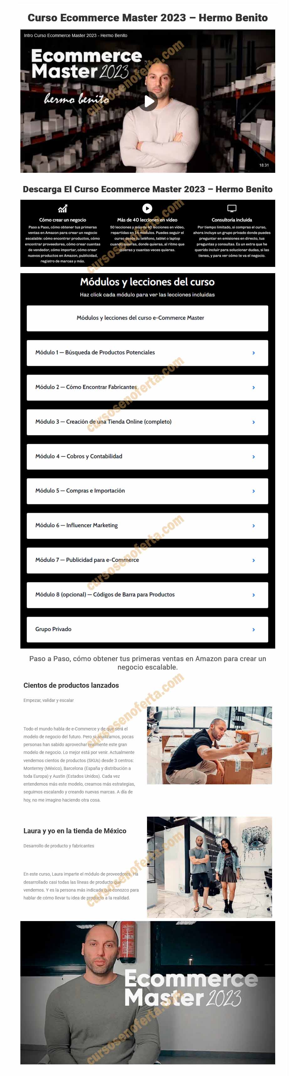 Ecommerce Master 2023 - Hermo Benito