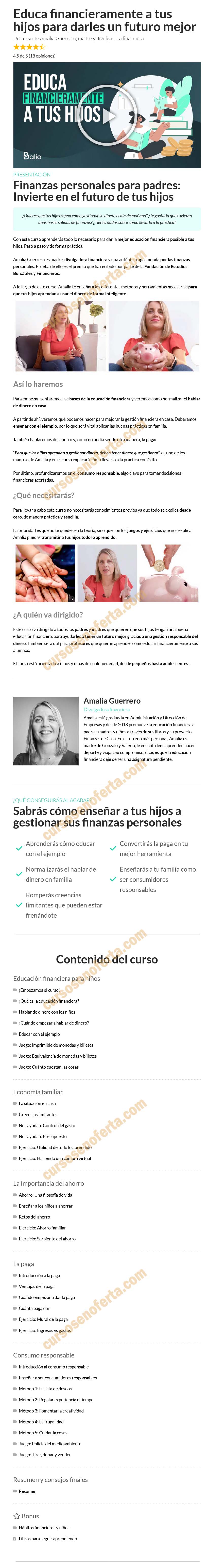 Educa financieramente a tus hijos - Balio