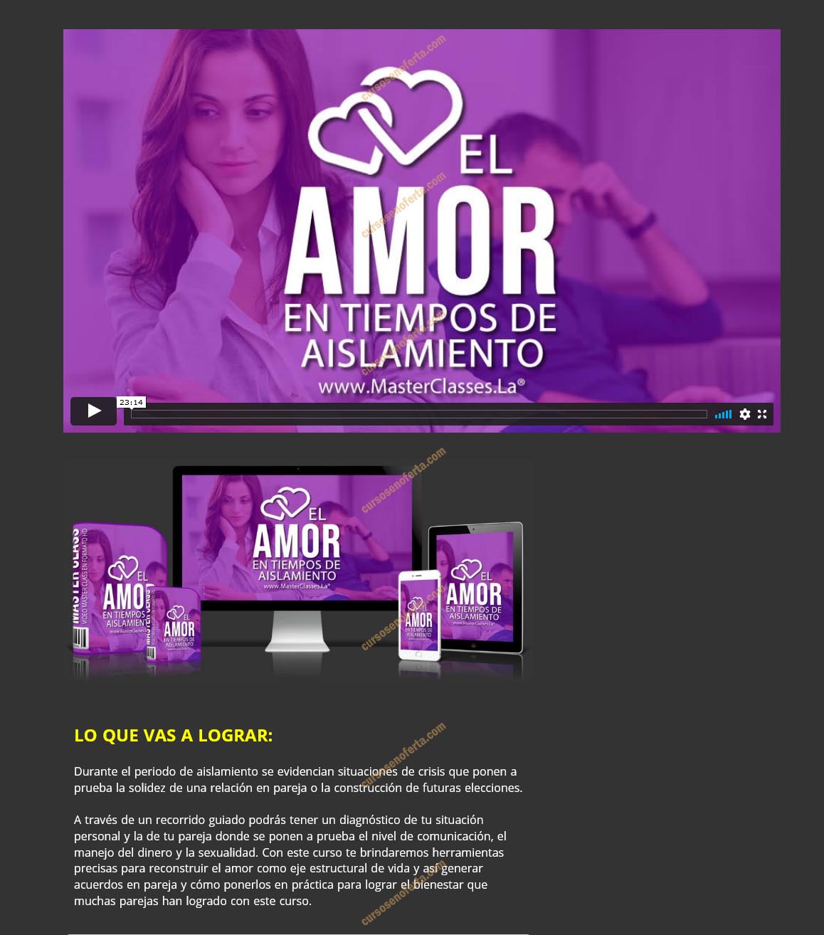 El amor en tiempos de aislamiento 