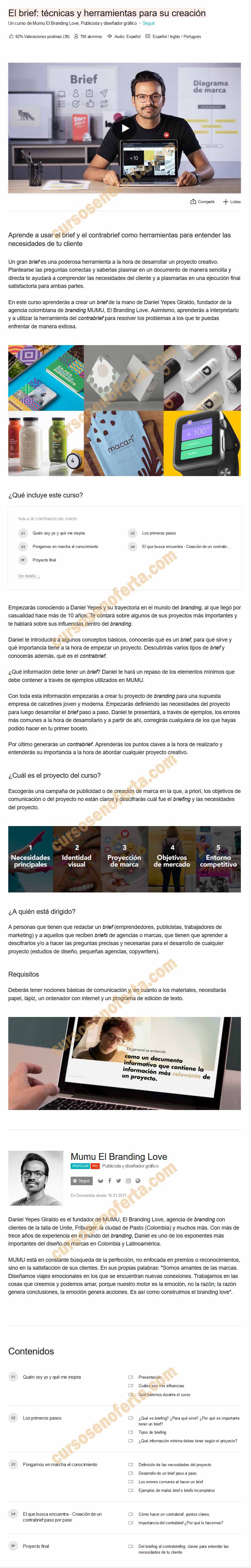 El brief técnicas y herramientas para su creación