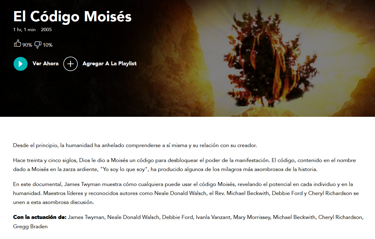 El código Moisés - gaia
