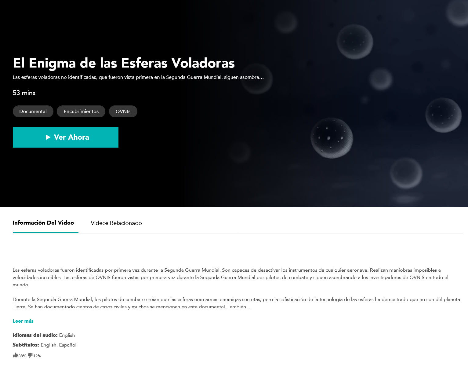 El Enigma de las Esferas Voladoras - Gaia