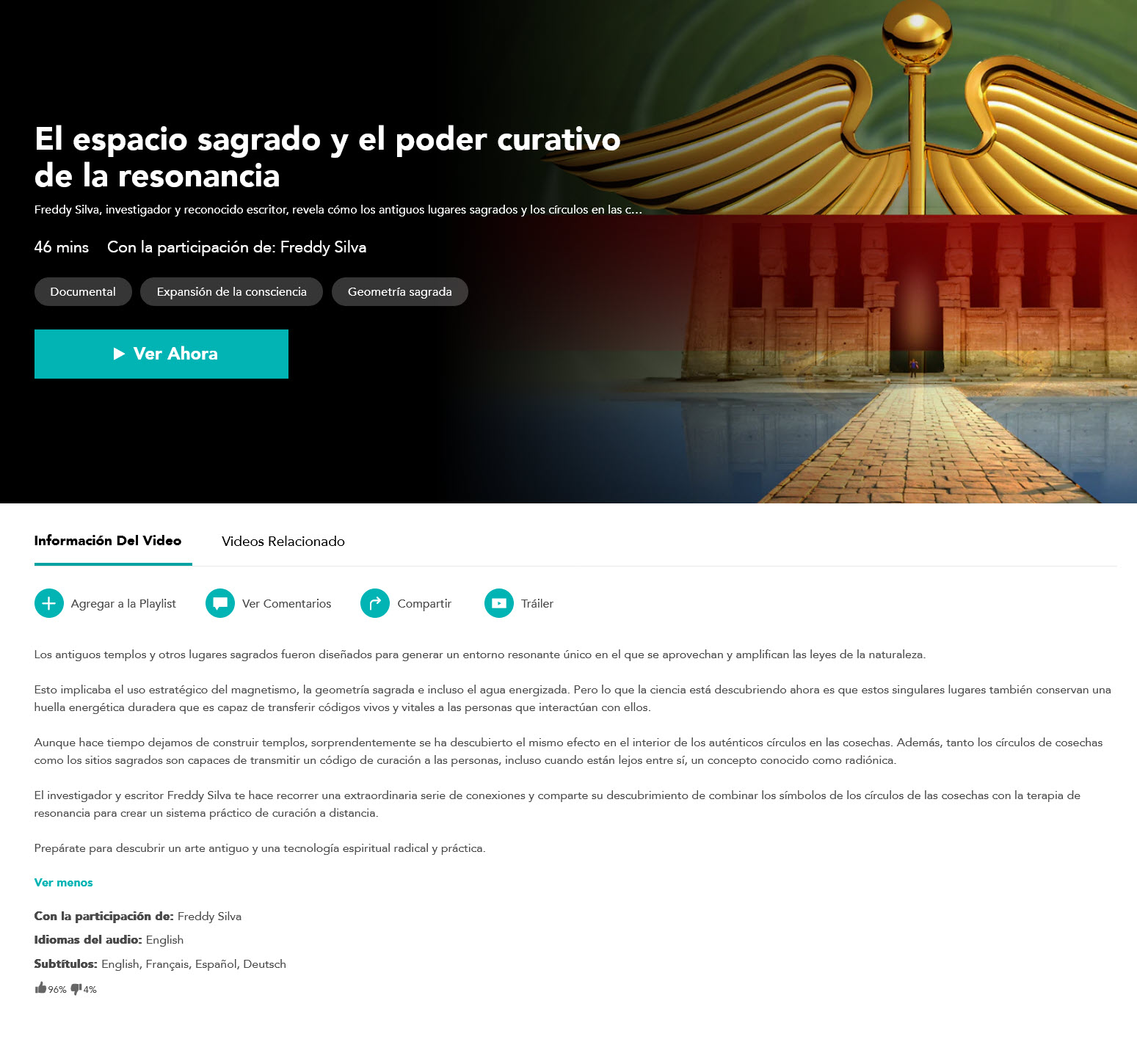El espacio sagrado y el poder curativo de la resonancia - Gaia