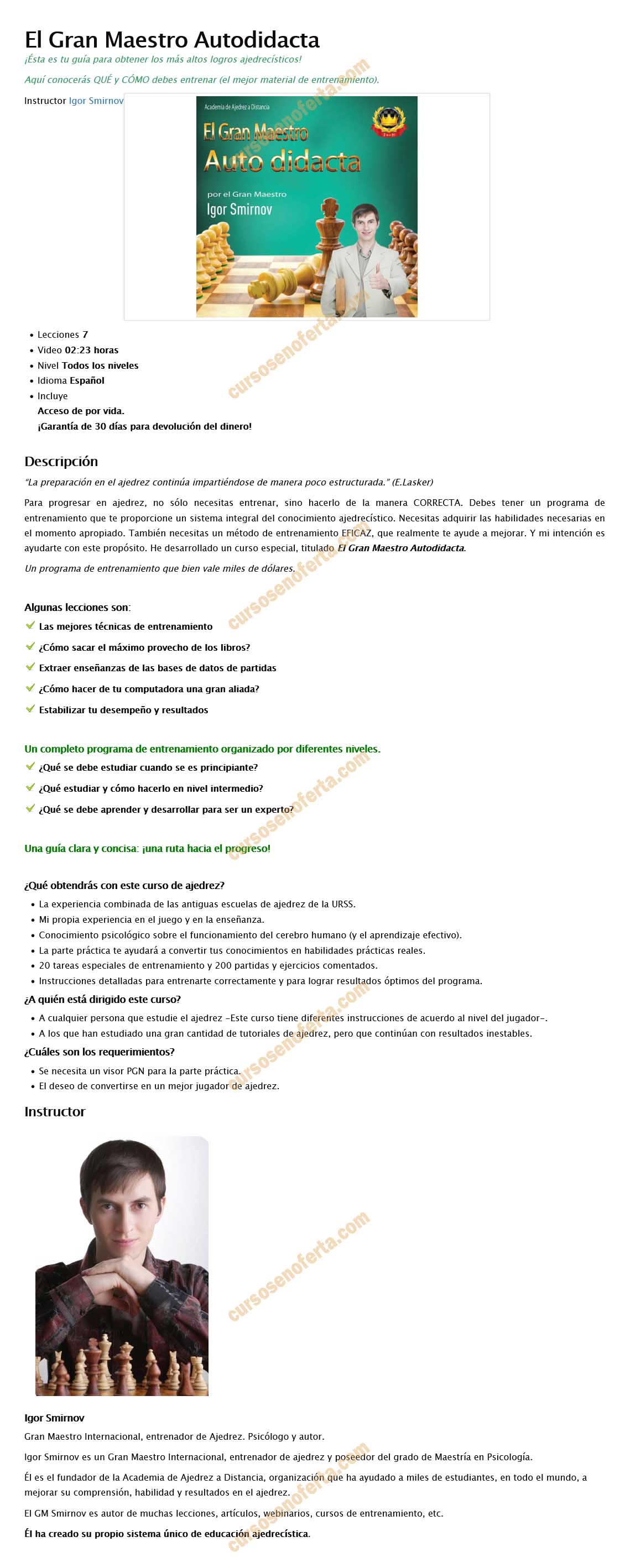 El Gran Maestro Autodidacta