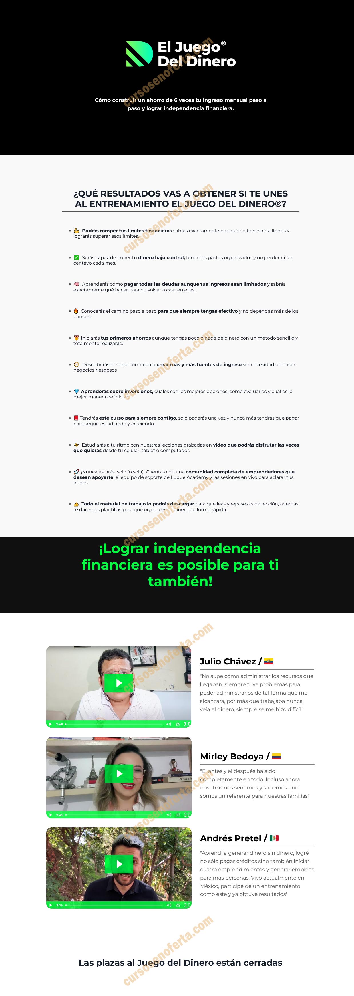 El juego del dinero - alvaro luque