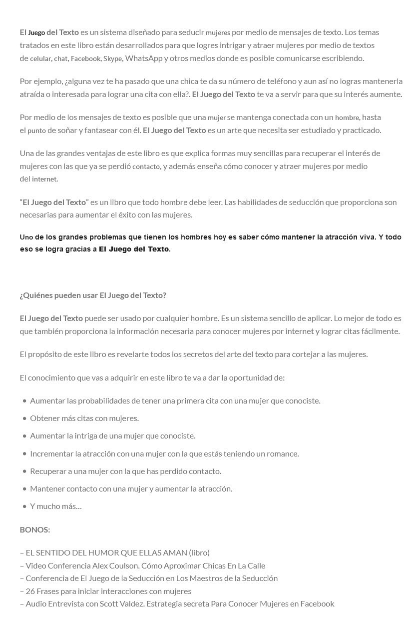 El Juego del Texto