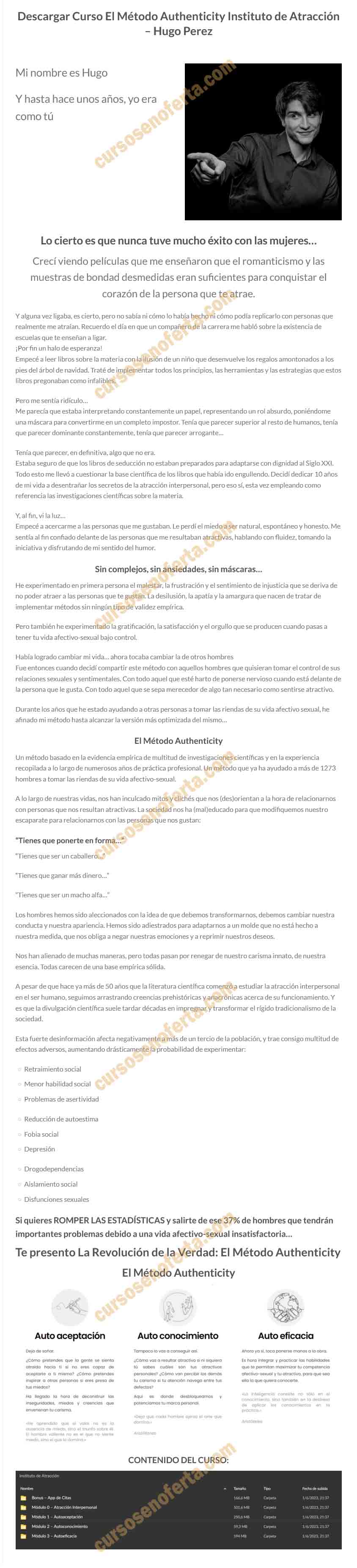 El Método Aunthenticity - Atracción Interpersonal