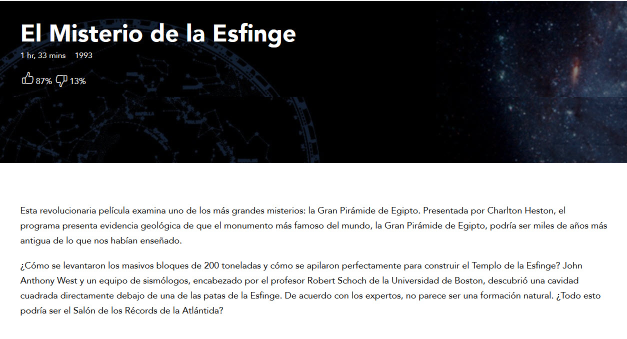 El misterio de la esfinge - gaia