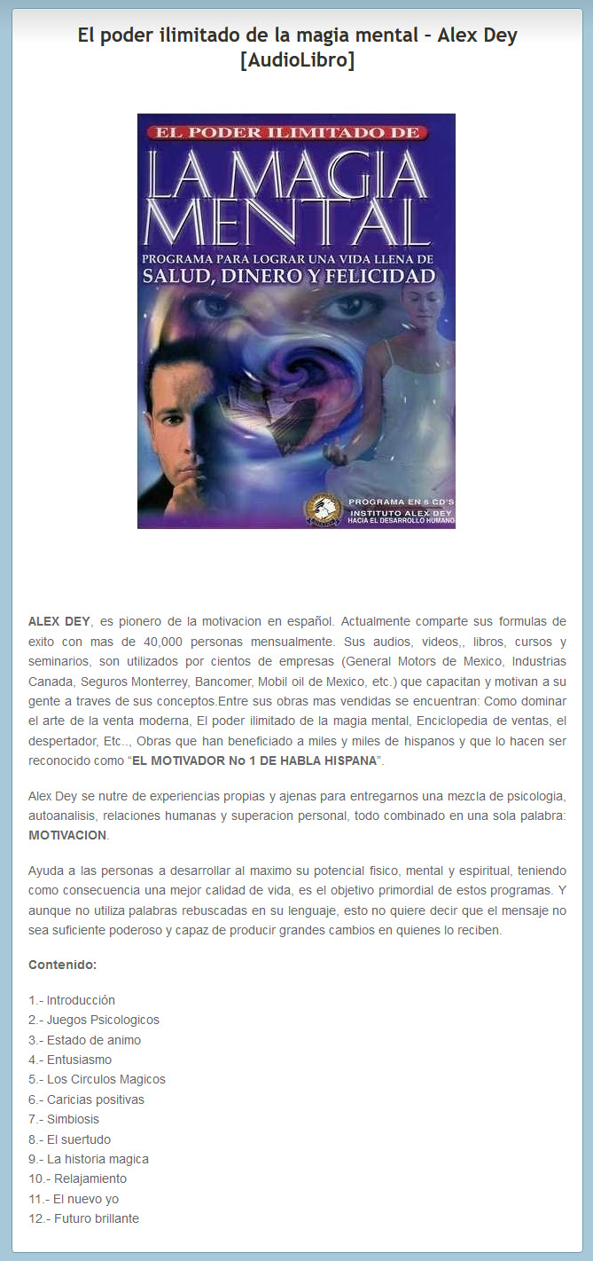 El poder ilimitado de la magia mental