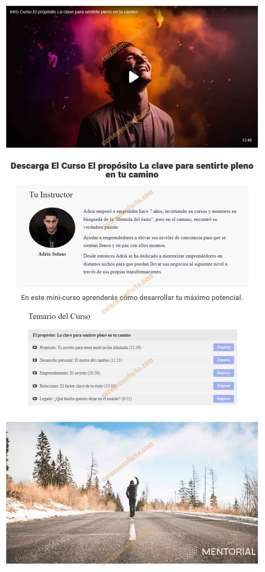 El propósito La clave para sentirte pleno en tu camino 
