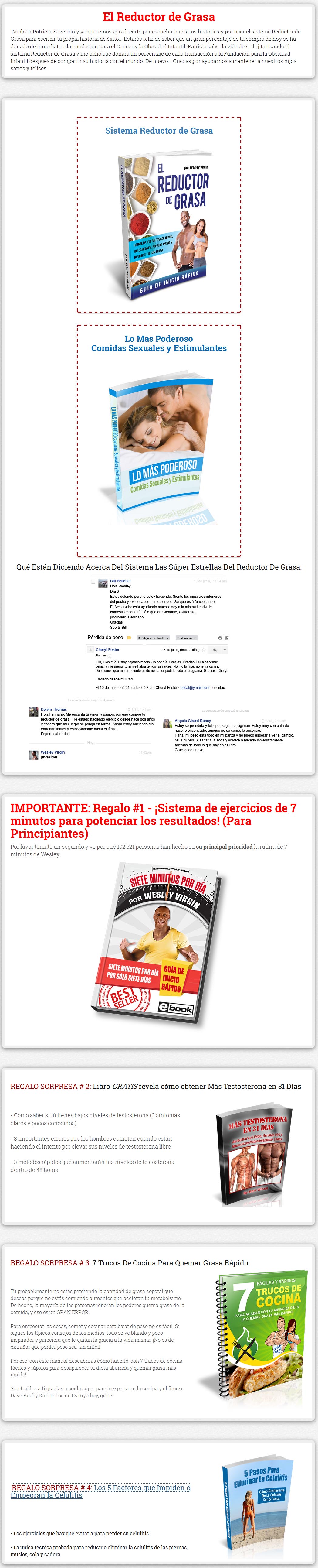 El reductor de grasa - wesley virgin