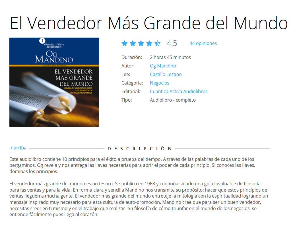 El vendedor más grande del mundo