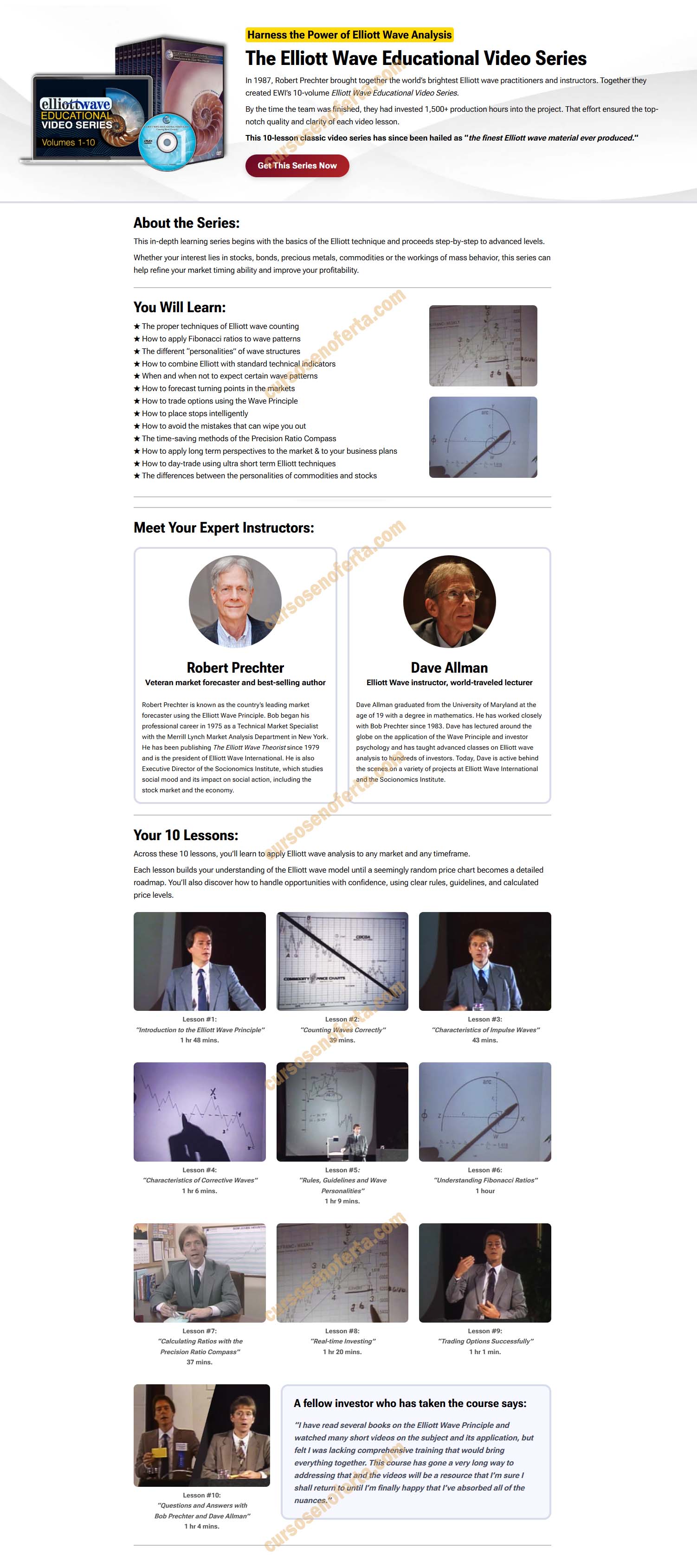 Elliott Wave Educational Video Series - robert prechter