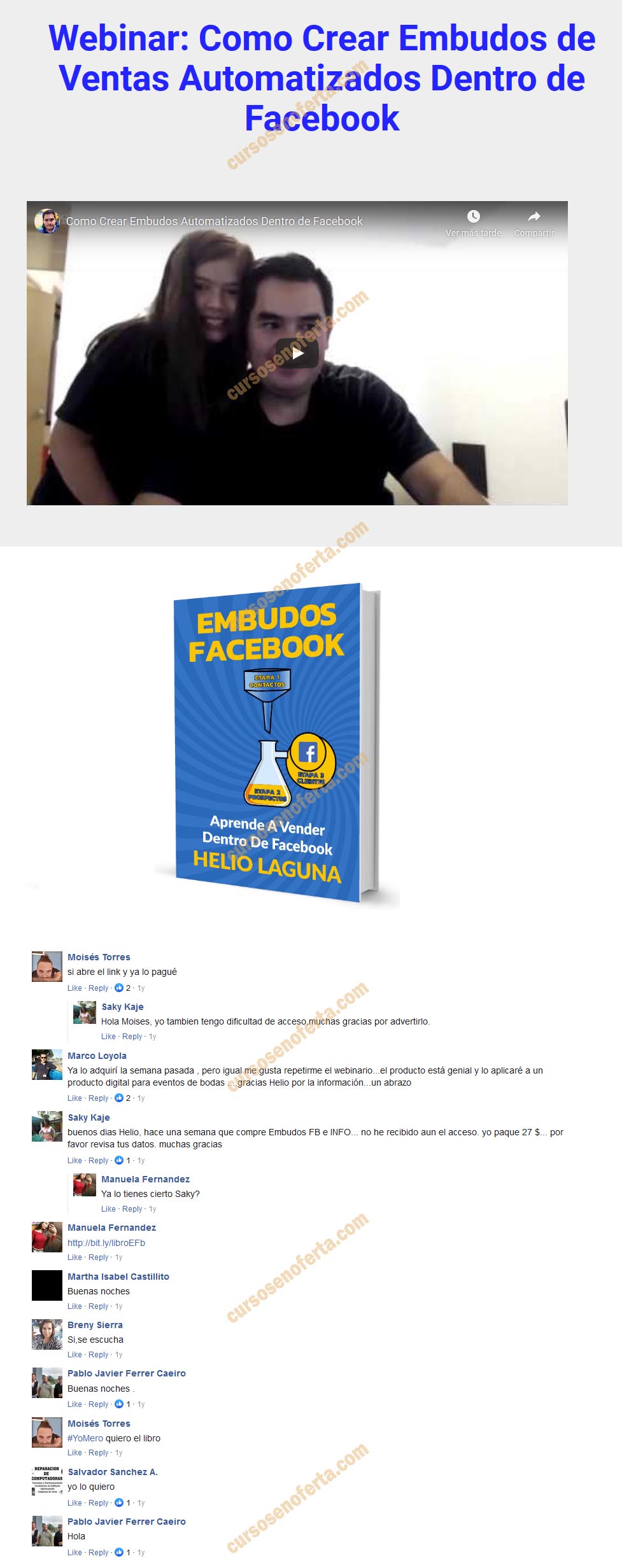 Embudos Facebook - helio laguna