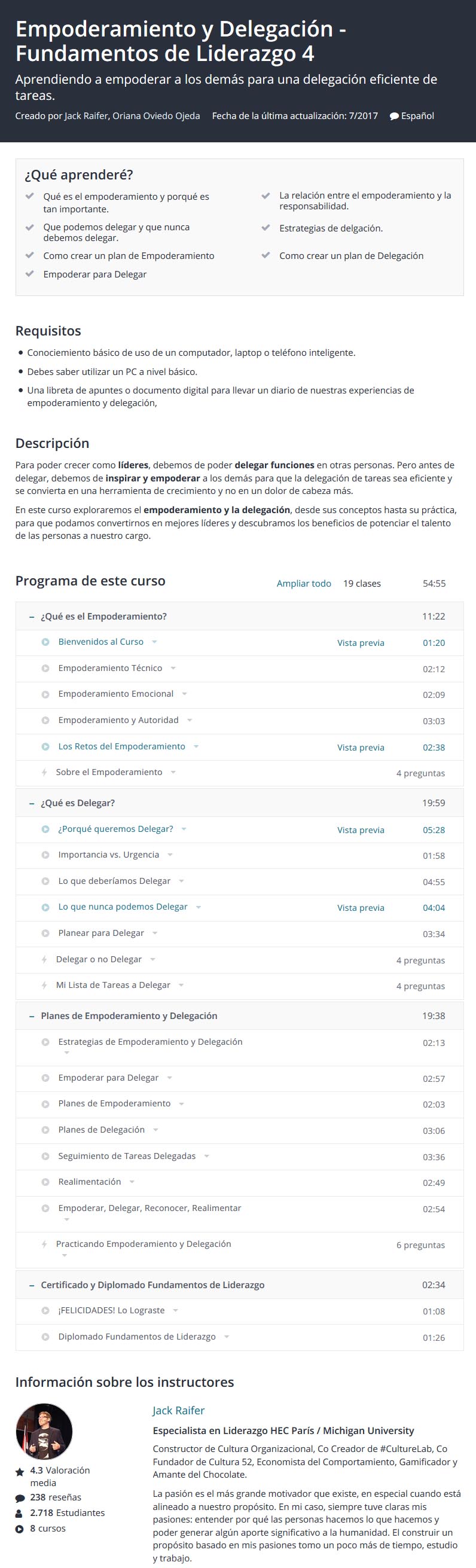 Empoderamiento y Delegación - Fundamentos de Liderazgo 4 - Jack Raifer