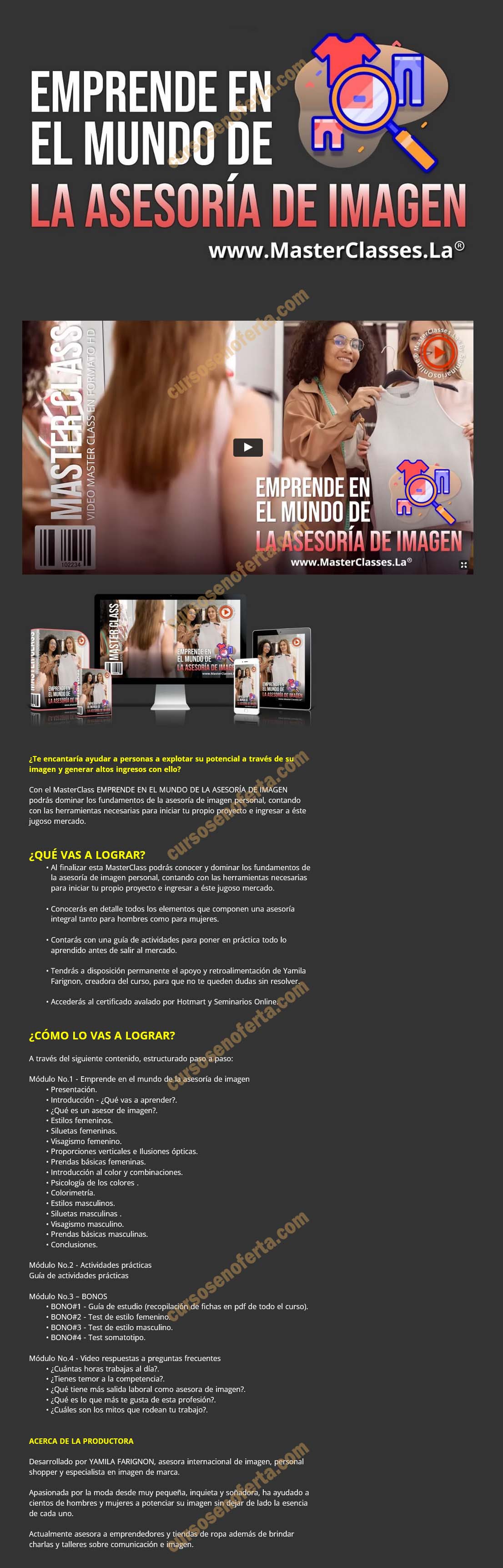 Emprende en el mundo de la asesoría de imagen