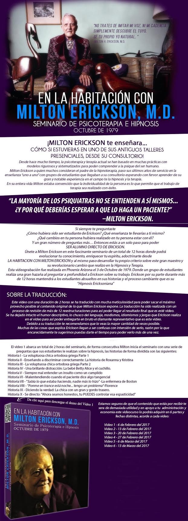 En la habitación con Milton Erickson