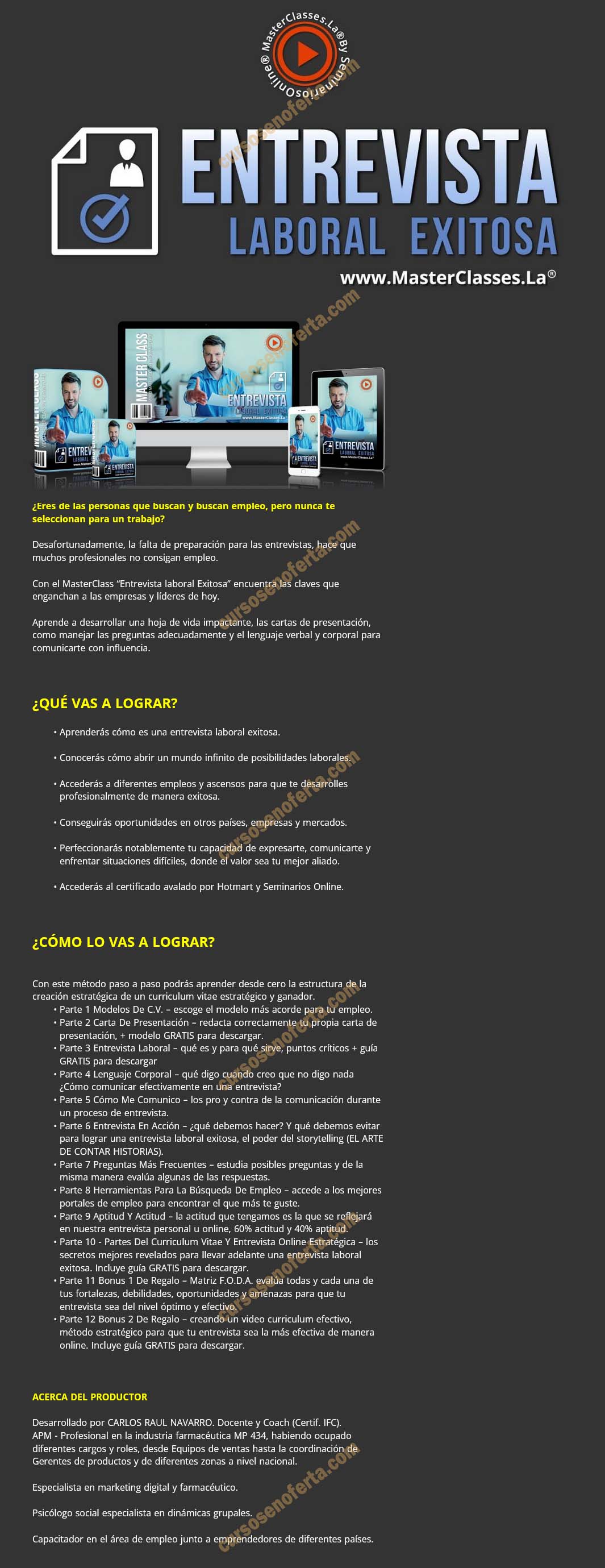 Entrevista laboral exitosa
