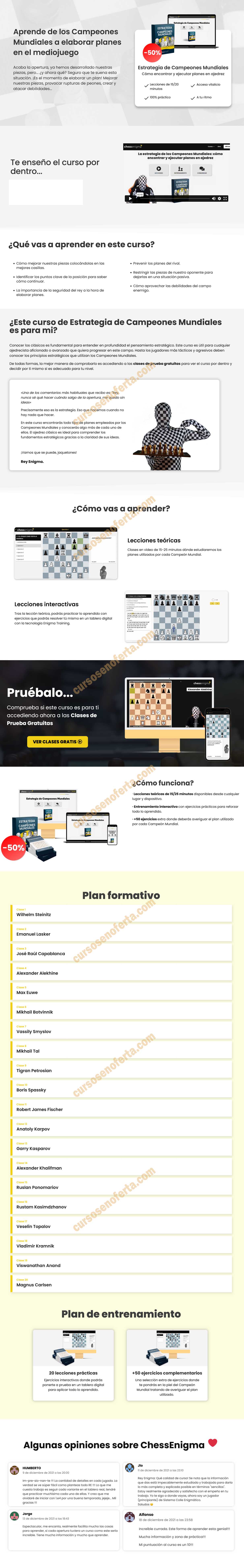 Estrategia de campeones mundiales
