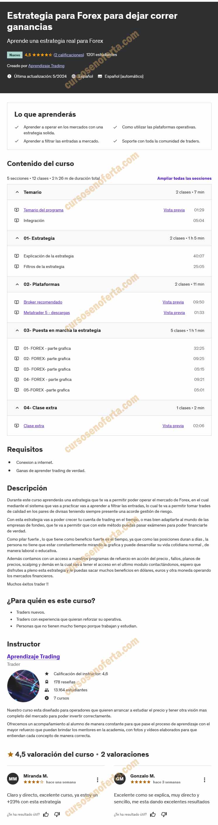 Estrategia para Forex para dejar correr ganancias