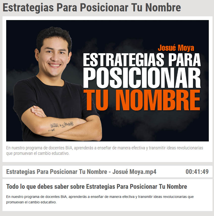 Estrategias Para Posicionar tu Nombre