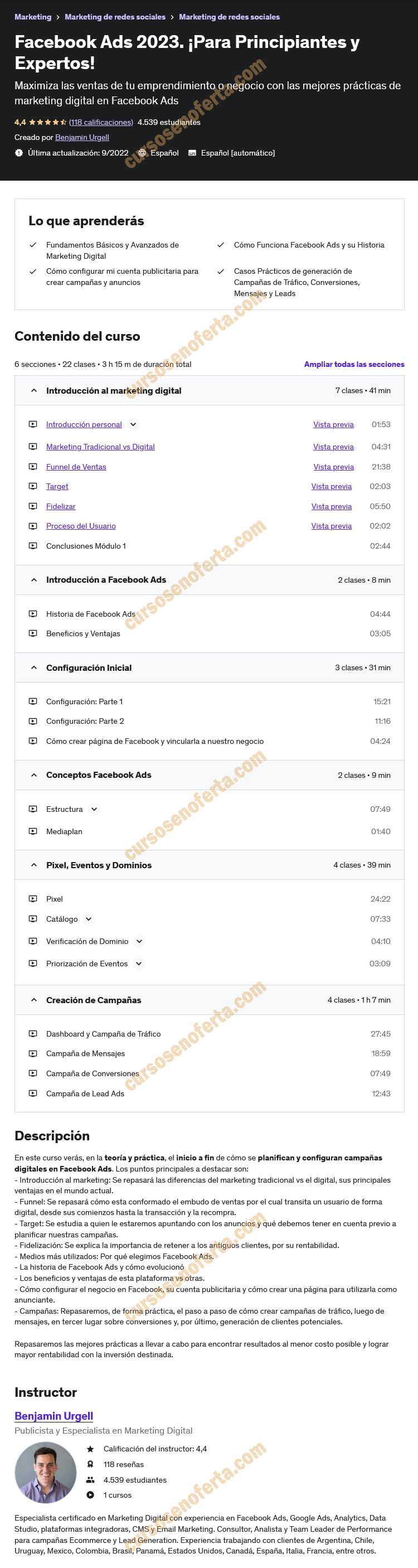 Facebook Ads 2023 Para Principiantes y Expertos