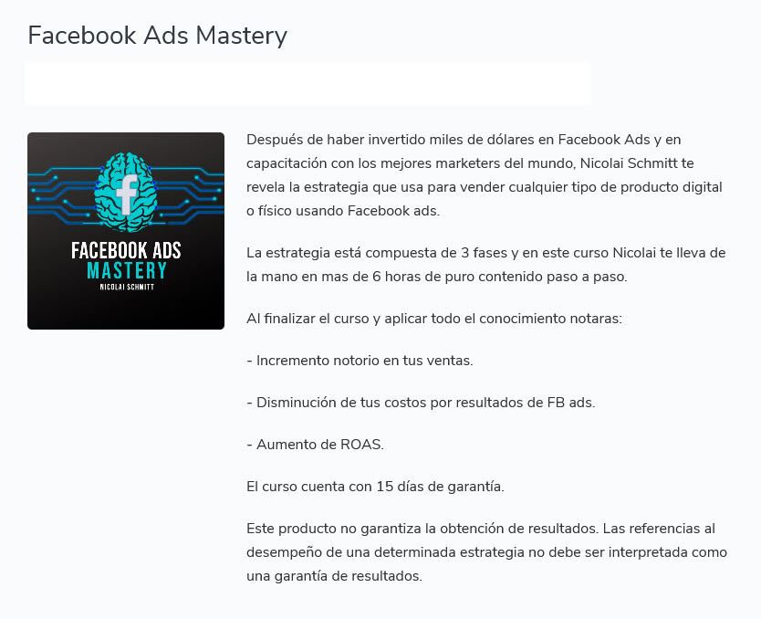 Facebook Ads Mastery