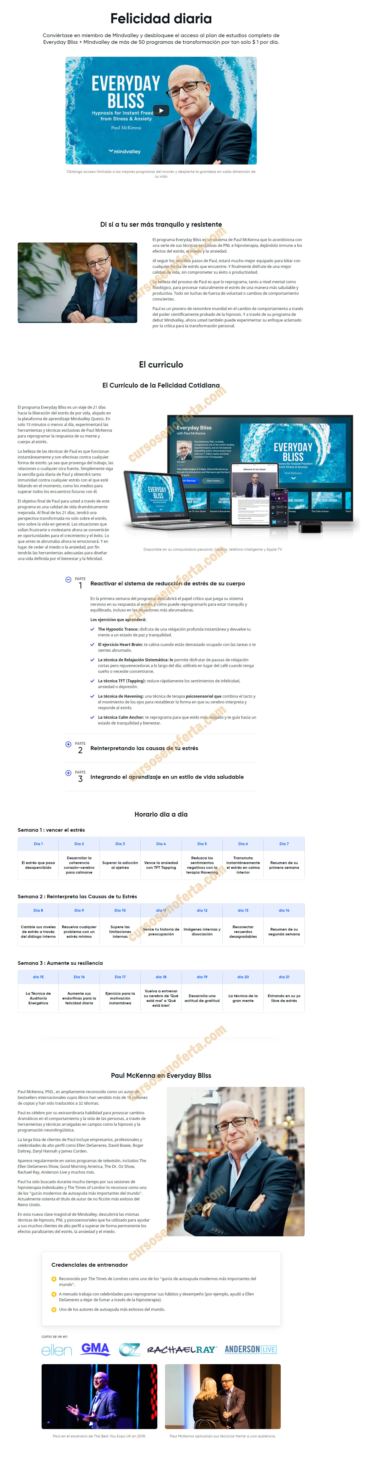Felicidad Diaria - mindvalley
