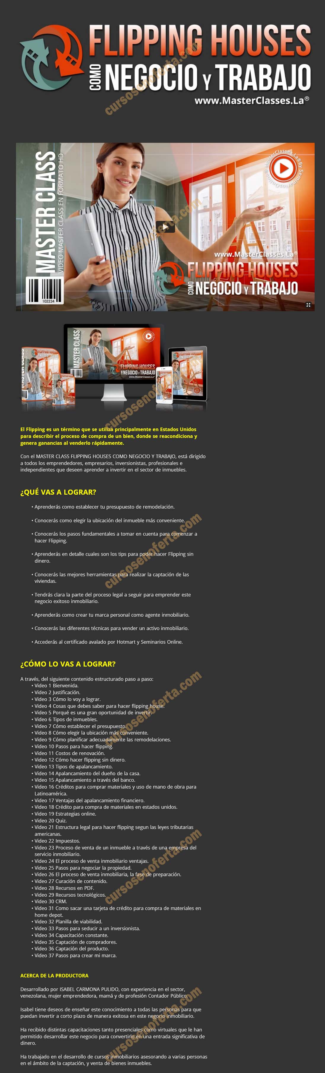 Flipping houses como negocio y trabajo