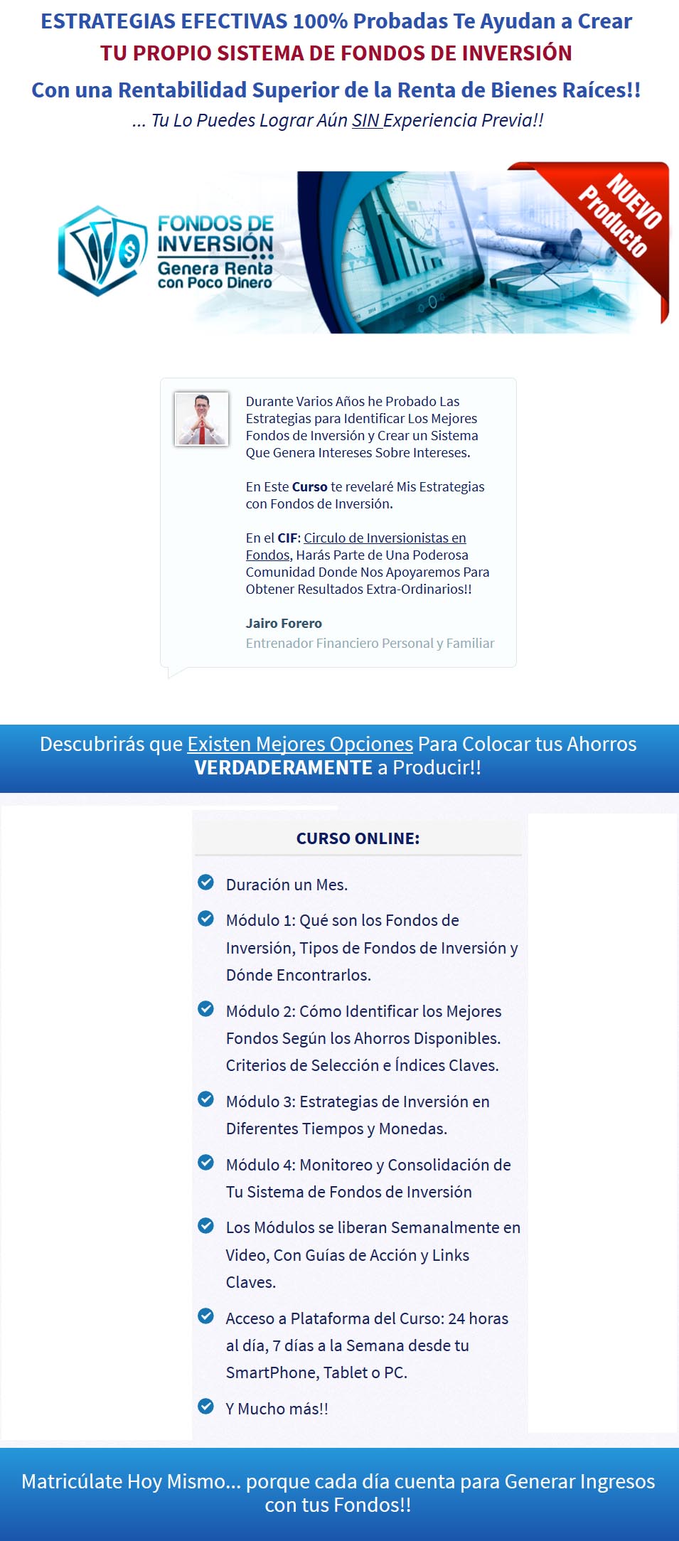 Fondos de Inversión - jairo forero