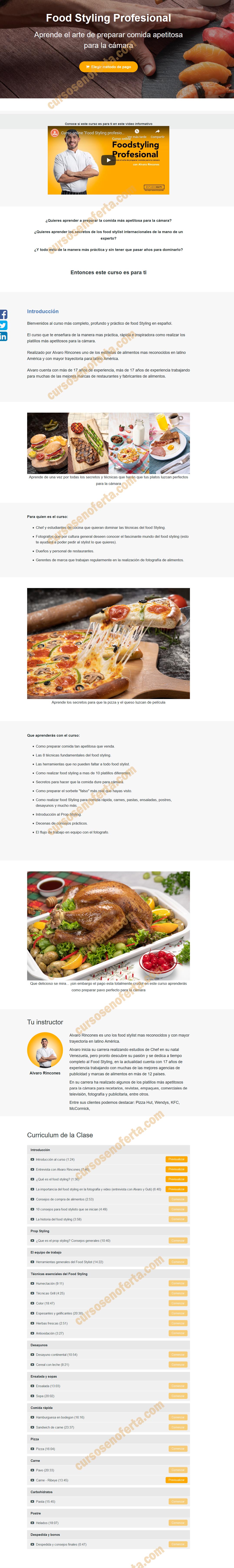 Food Styling Profesional - Estudio Guti