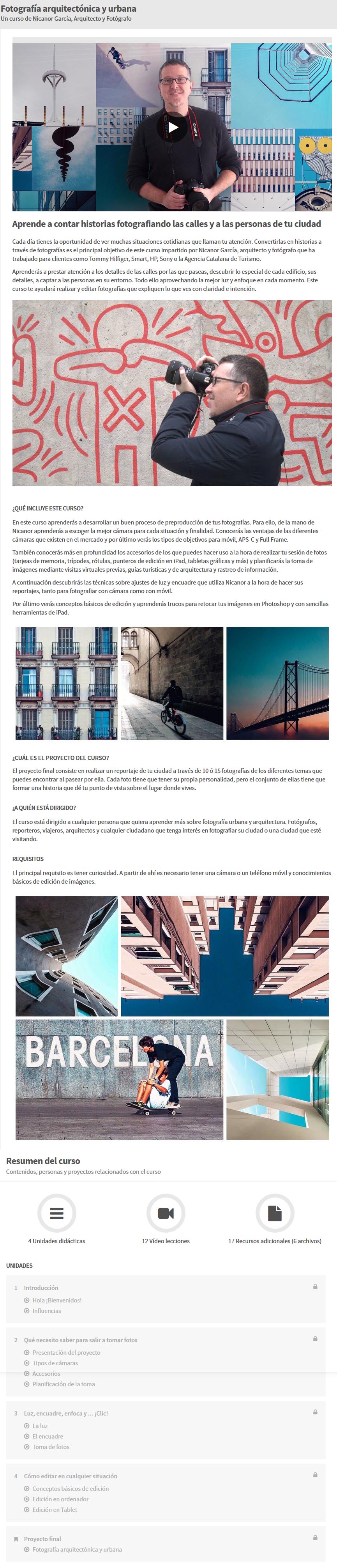 Fotografía Arquitectónica y Urbana