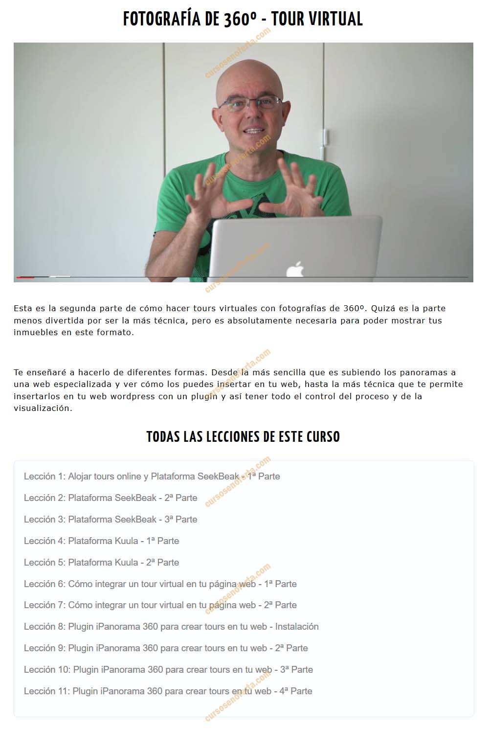 Fotografía de 360 parte 2