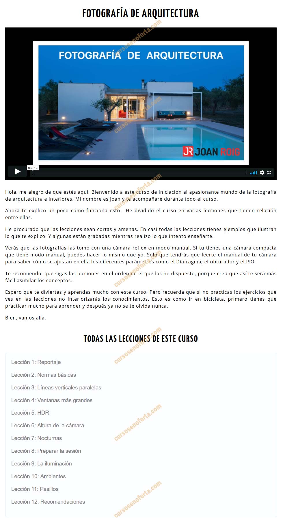 Fotografía de Arquitectura