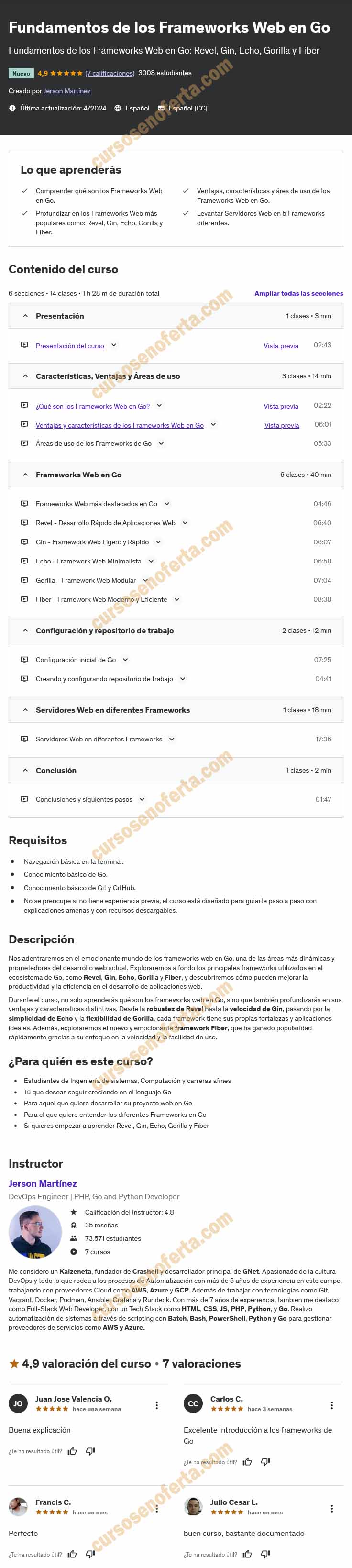 Fundamentos de los Frameworks Web en Go
